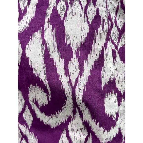 ESPRIT COLLECTION Women's Purple Tribal Pattern Halter Dress Sz 10 - Picture 4 of 5